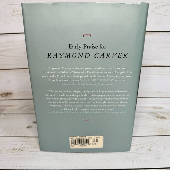 Raymond Carver A Writer's Life Carol Sklenicka Hardcover 2009 Signed First Ed - Picture 2 of 15